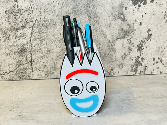 Pen & Pencil Holder | Forky Makeup Brush Toy Story Marker Case
