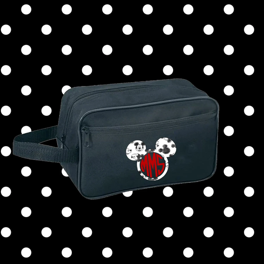 Personalized Pencil Perfect Monogram Mickey Toiletry Bag