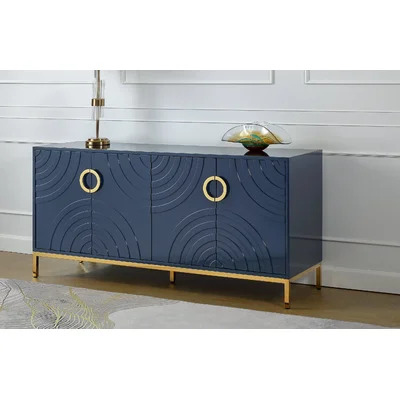 Corien 64" Wide Solid Wood Sideboard