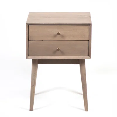 Joya 2 - Drawer Solid Wood Nightstand