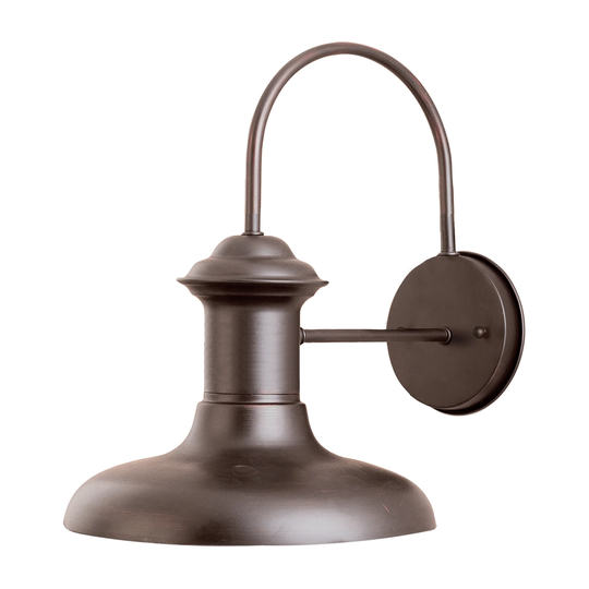 Maxim Wharf Bronze Aluminum Shade 1-light Outdoor Wall Mount Light
