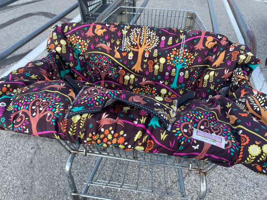 High Chair Cover Shopping Cart Cover For Boy Or Girl .... Norwegian Woods ...michaelmooodesign