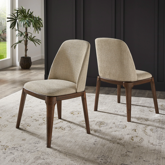 Carson Carrington Tiby Upholstered Side Chairs (Set of 2)