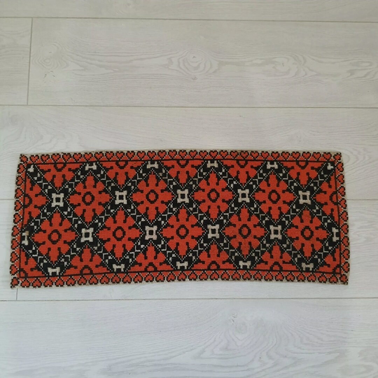 Ukrainian Embroidery, Painting, Table Decor, Wall Gift, Handmade, Vintage, Cross Stitch, Old Embroidery