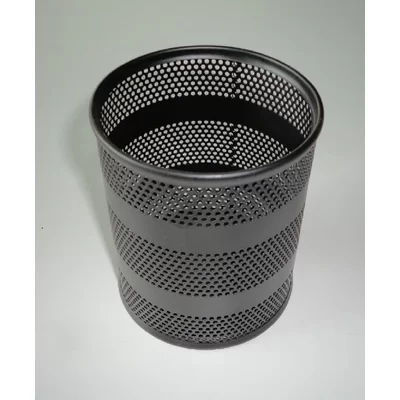 Round Steel Mesh Pencil Cup
