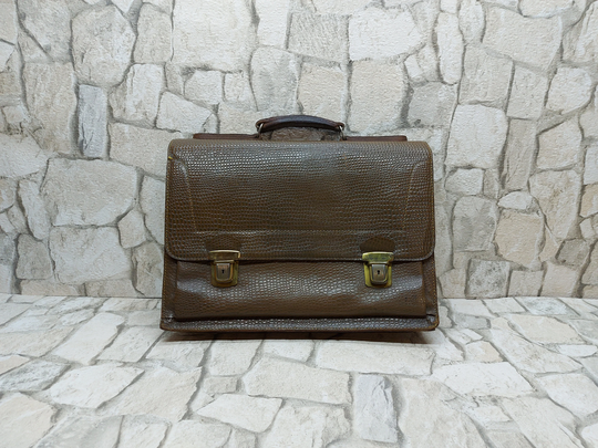 On Sale, Leather Messenger Bag, Laptop Briefcase Documents Holder, Vintage Brown Briefcase, Hand Office Lawyer's Bag