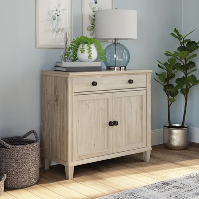 Belmeade 1 Drawer 2 Doors Square Accent Cabinet