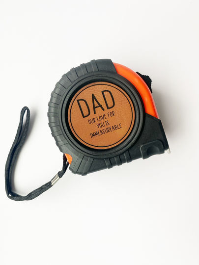 Personalized Tape Measure For Dad Or Grandpa, Father's Day Gift Grandfather, Custom Birthday Papa From Grandkids