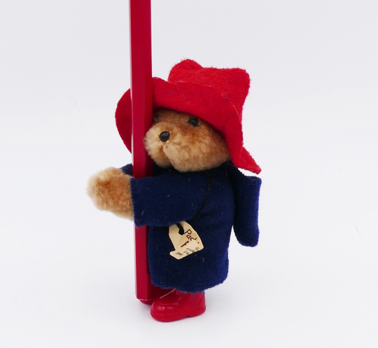 1987 Eden Toys Paddington Bear Pencil Hugger Novelty Toy