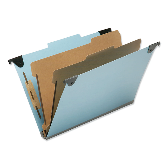 7530016216199 SKILCRAFT Hanging Classification Folders, Legal Size, 5 - Blue