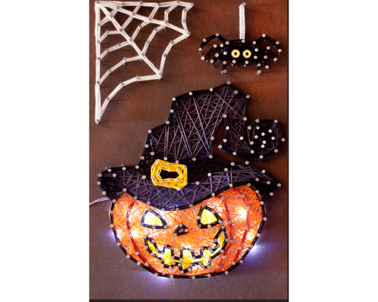 string Art Diy Kit "Pumpkin" Diy, Abris Art. Creative Kit