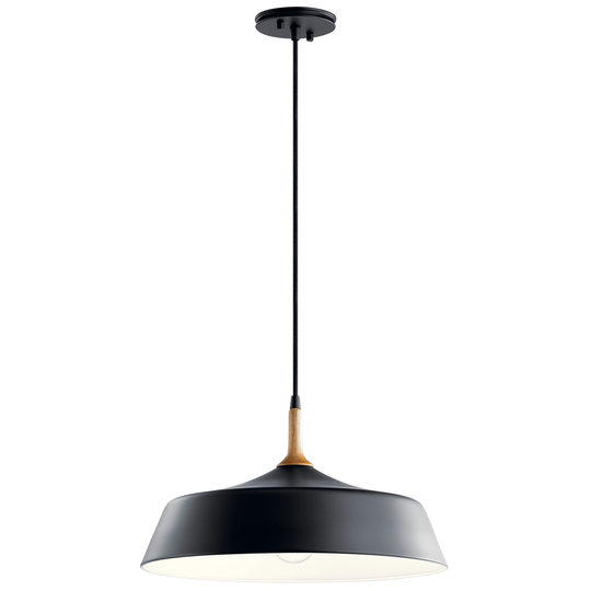 Kichler Lighting Danika Black 1-Light Pendant