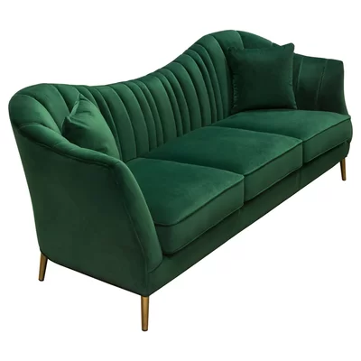 Ava 92" Round Arm Sofa