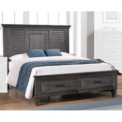 Geir Low Profile Storage Platform Bed