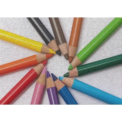 Colored Pencil Green Area Rug