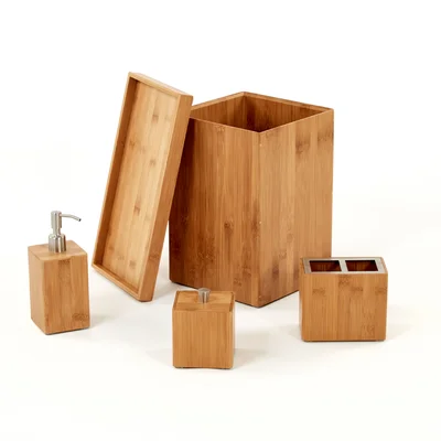 Aimah Classics 5-Piece Bathroom Accessory Set