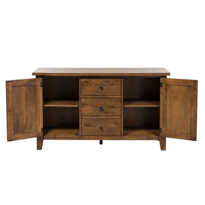 18" Wide 3 Drawer Birch Sideboard