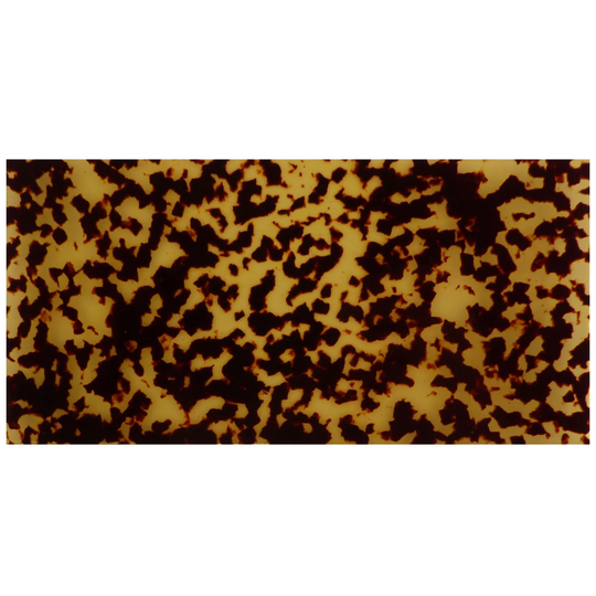 Incudo Vintage Spotted Tortoiseshell Celluloid Sheet - 200x100x0.8mm