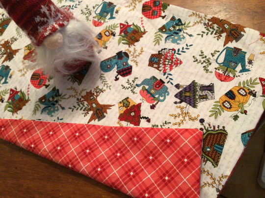 Gnome Table Runner Valentine Gnome Reversible Winter Home Winter Table