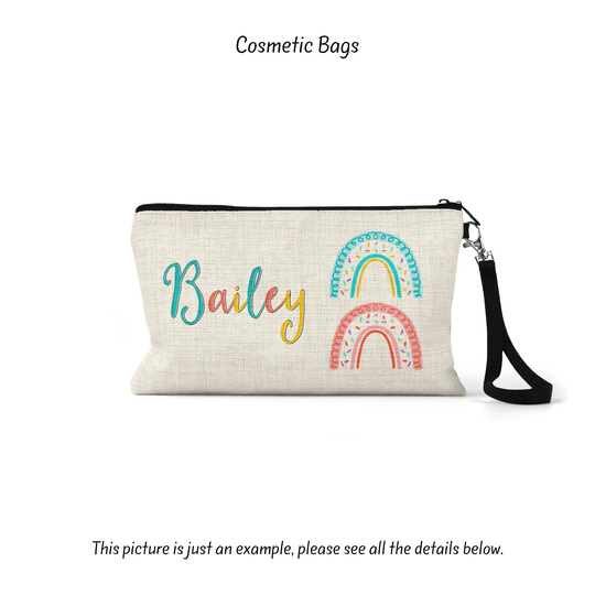 Back To School Pencil Bag, Pouch, Case, Cosmetic Makeup Holder, Travel Box, Pe03