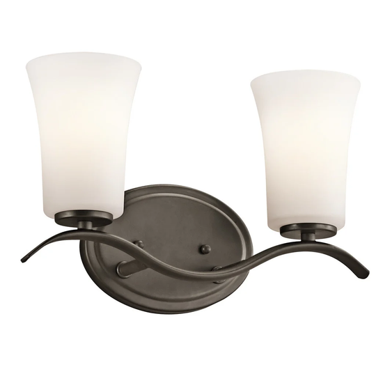 Kichler Lighting Armida Collection 2-light Olde Bronze Bath/Vanity Light