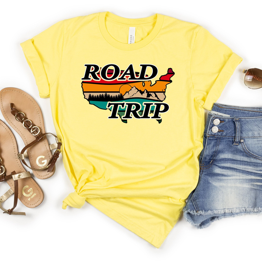 Road Trip Shirt, Family Shirts, Sisters Vacation Weekend Getaway Hike Camping Trippin