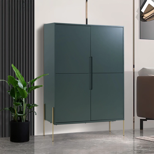 Williamspace 44.5" Mid-century Modern Sideboard Buffet Console Table Cabinet