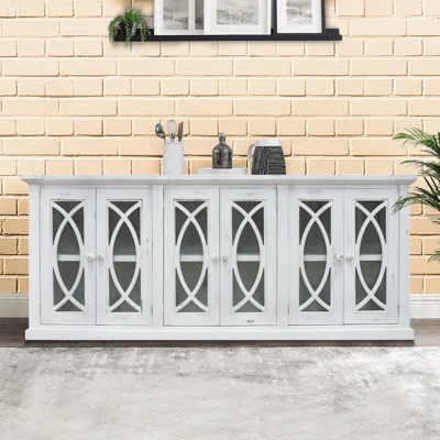 Sheliak 6 Glass-Door Sideboard