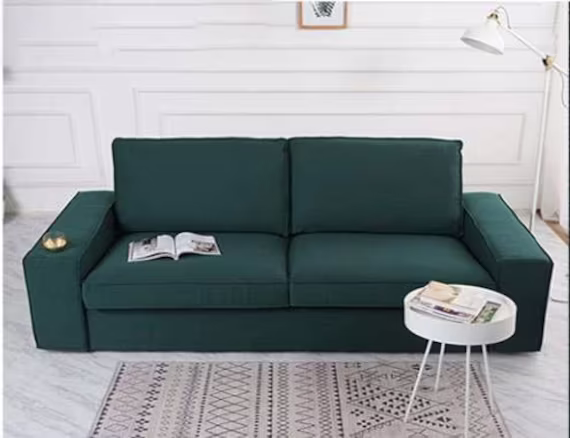 Ikea Kivik 3 Seat Sofa Cover, Replacement Slipcover, Couch Custom Made