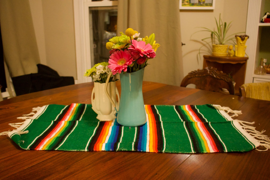 Colorful Serape Table Runner