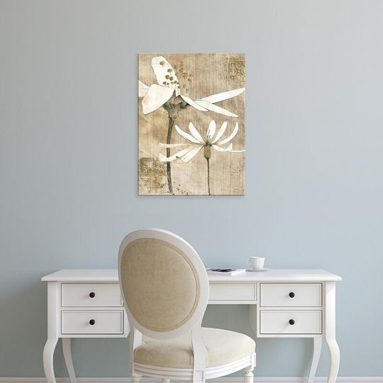 Easy Art Prints Avery Tillmon's 'Pencil Floral II' Premium Canvas Art