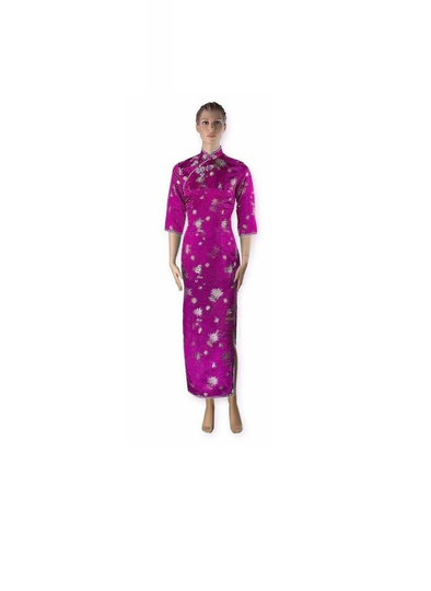 Four Seasons Flower Chinese Dress - Qi Pao On Sale