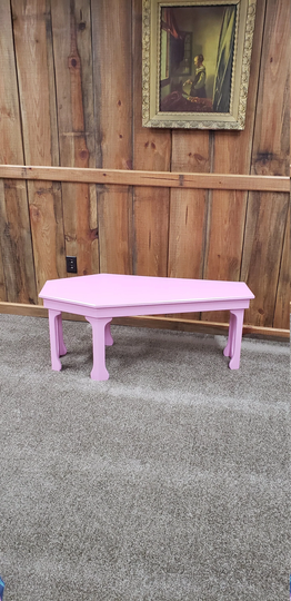 Coffin Coffee Table, Coffee Table, Pink, Coffin Decor, Graydon Creek, Gothic Coffin, Coffee Table Gothic, Coffin, Pink
