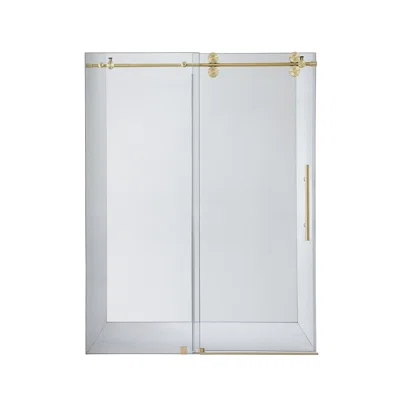 48-52" W x 78" H Sliding Frameless Shower Door