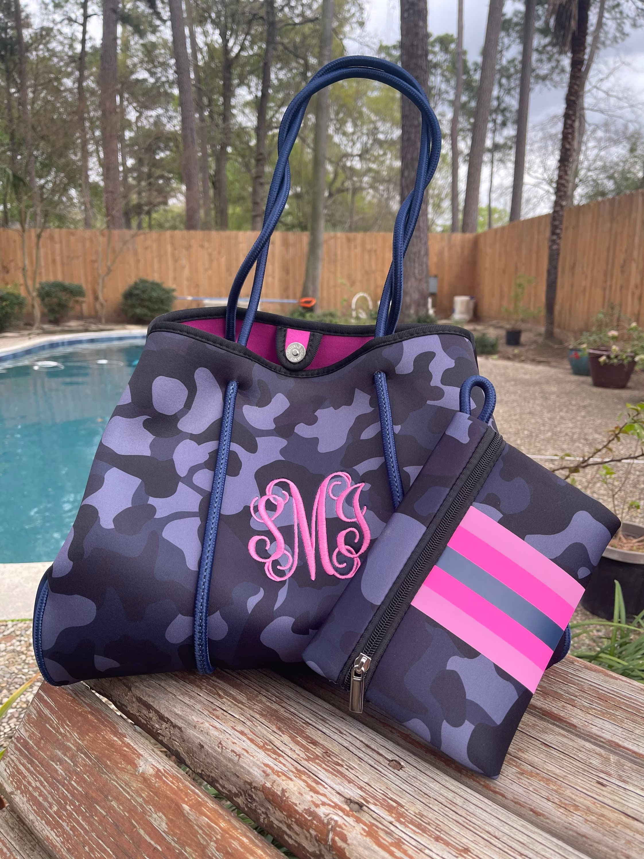 Personalized Neoprene Travel Bag