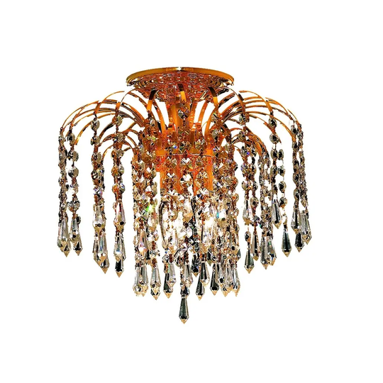 Falls 3-Light 12 in. Flush Mount (Available in Chrome and Gold)