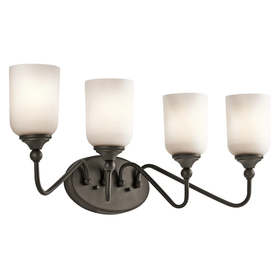 Kichler Lighting Lilah Collection 4-light Olde Bronze Bath/Vanity Light