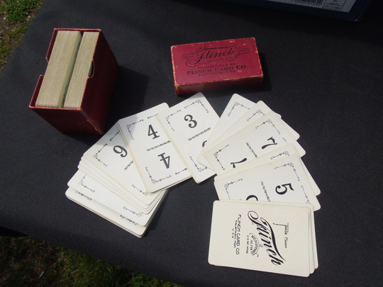 Antique Wedding Table Cards, Parlor Card Game For Family Fun, Free Shipping