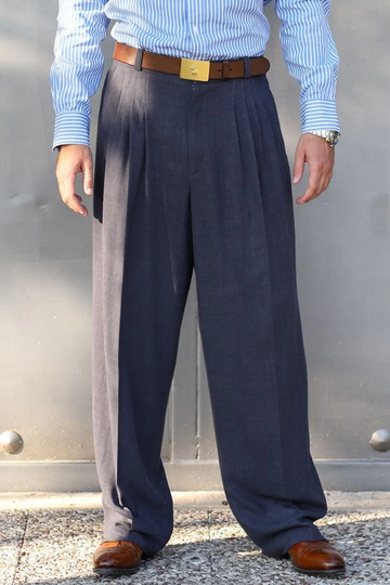 Men Argentine Tango Pants, Men's Linen Trousers, Modern Pleated Latin Practice Dance Ocassion Trousers