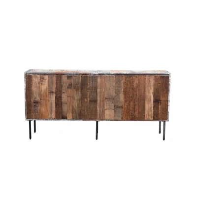 74" Wide Mango Solid Wood Sideboard