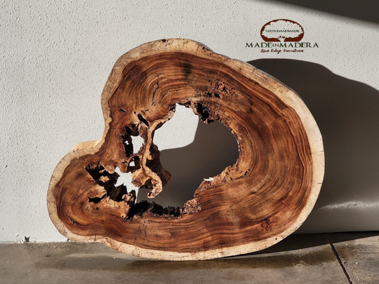 Sold - Live Edge Dining Table | Epoxy Conference Round Coffee