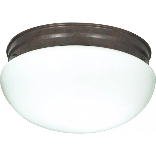 2-Light 12 In. Mushroom Flush