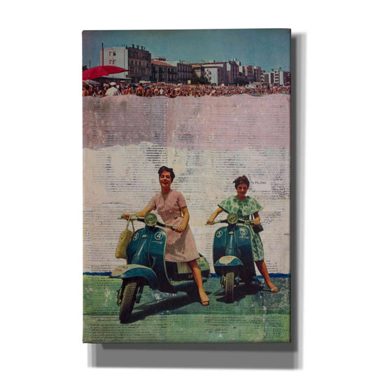 Epic Graffiti 'The Sweet Past' by DB Waterman, Canvas Wall Art