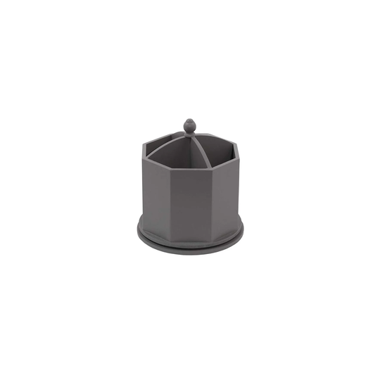 DesignStyles 4 Compartment Spinning Desktop Organizer / Rotating Pen and Pencil Cup and Sorter.