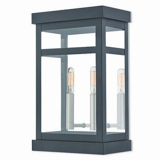 Livex Lighting 20705-04 Outdoor Wall Lantern 2 light Black