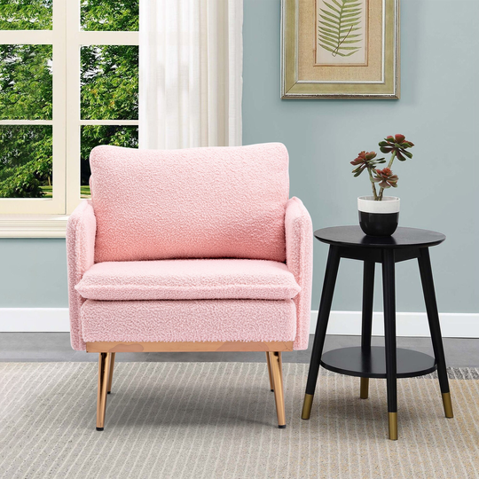 Chaise Lounge Chair Lounge Chairs Arm Chairs Thicken Tufted Padded Seat Accent Chair