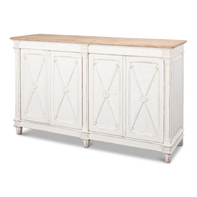 Monowi 66" Wide Pine Wood Sideboard