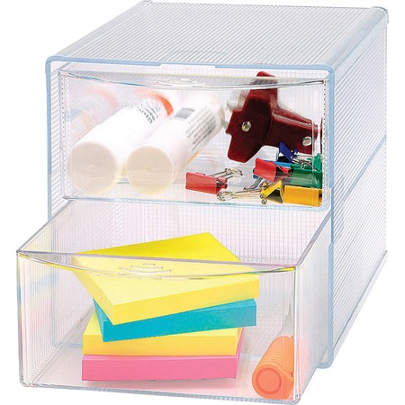 Wholesale Desk Organizers & Accessories: Discounts on Business Source 2-drawer Storage Organizer BSN82978
