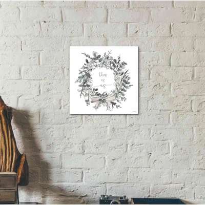 Modern Farmhouse VII on White by Anne Tavoletti - Wrapped Canvas Graphic Art Print