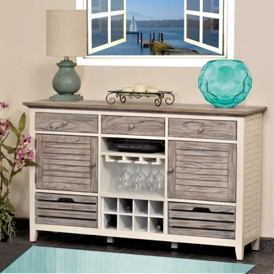 Islamorada Sideboard With Wine Rack